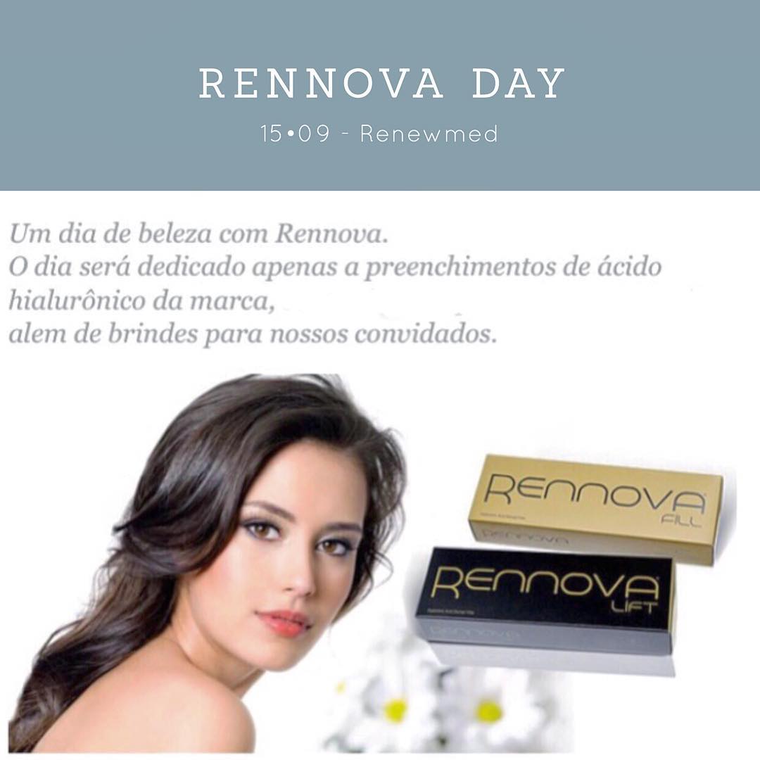 Na sequência da agenda do mês, um dia super especial! Rennova Day para uma completa harmonia da face! Espero vocês…