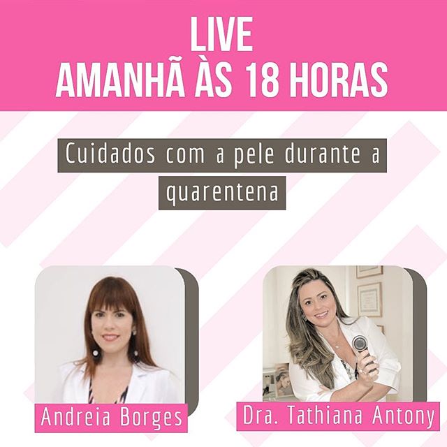 Fui convidada pela @nutrideia para um bate papo amanhã sobre skincare durante esse período de isolamento.Vem que vai ser muito bom! 01/04