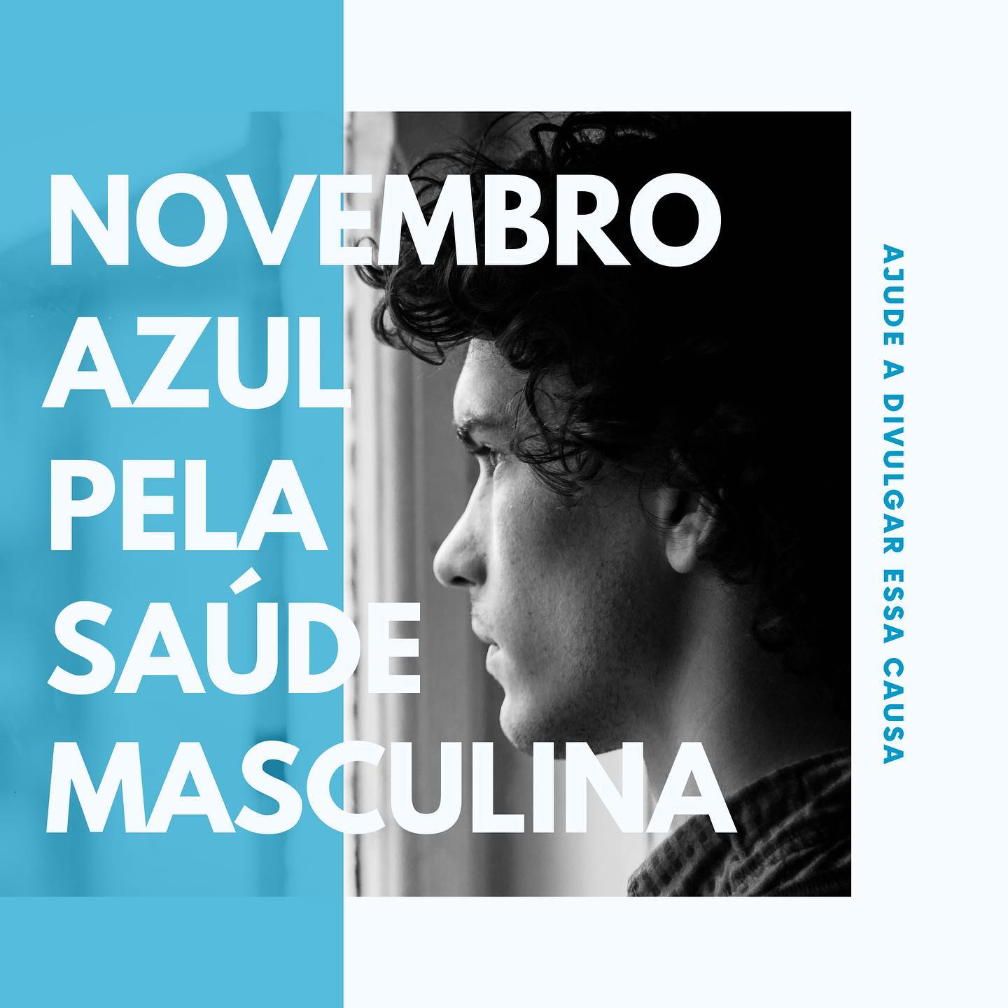 O Novembro Azul é uma campanha de conscientização realizada por diversas entidades no mês de novembro dirigida à sociedade e, em especial, aos homens, para conscientização a respeito de doenças masculinas, com ênfase na prevenção e no diagnóstico precoce do câncer de próstata.Como sei que a maioria por aqui são mulheres, convido vocês a orientarem seus pais, filhos e maridos a manterem seus exames sempre em dia!