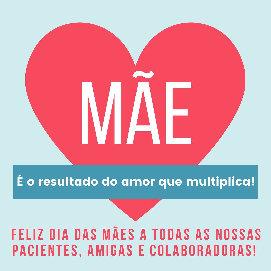 Nosso desejo de uma vida feliz a todas as mães, de todo coração! Um beijo grande!