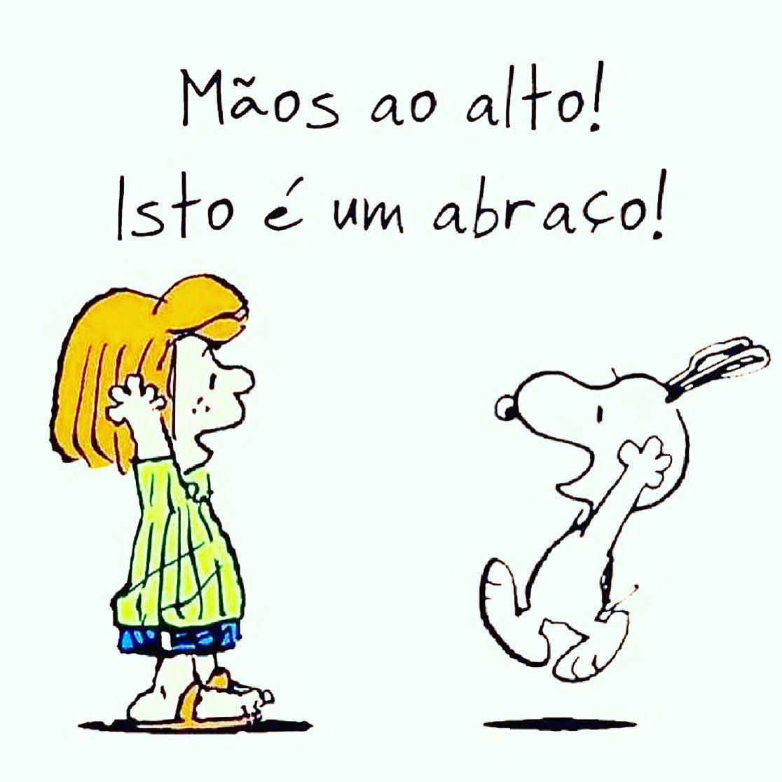 Que não nos falte...Pelo menos em casa, hoje teve!..#saudadedeabraçar #diadoabraço